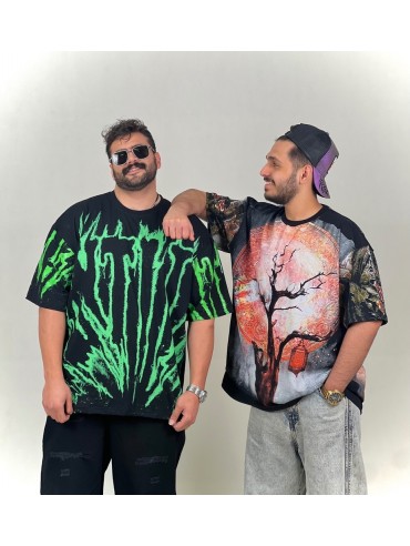 تیشرت چاپ دار کد 3392